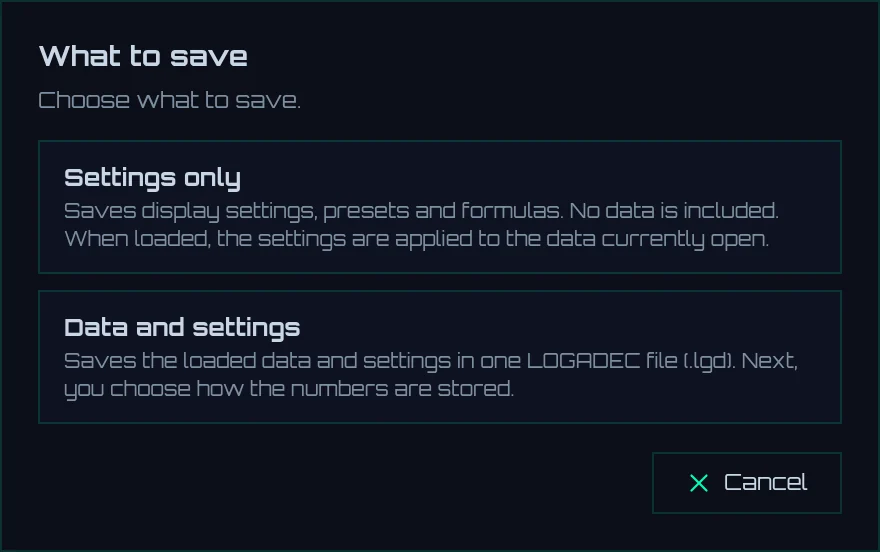 After clicking Save